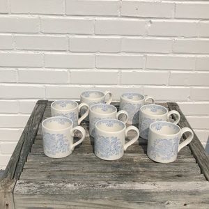 set of 8 mugs cups china